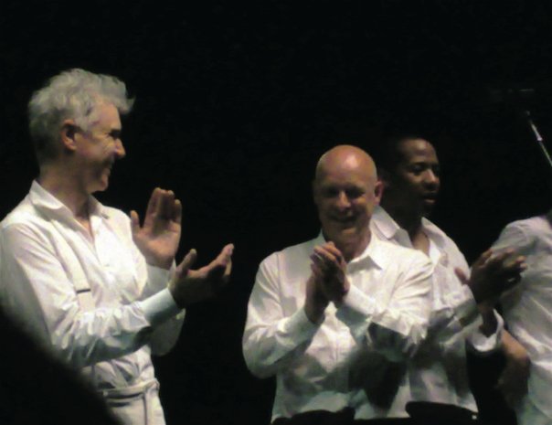 David Byrne and Brian Eno, live in London