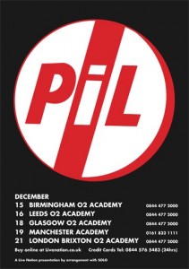 Public Image Ltd. tour dates