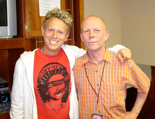 Martin Gore and Vince Clarke, circa 2007
