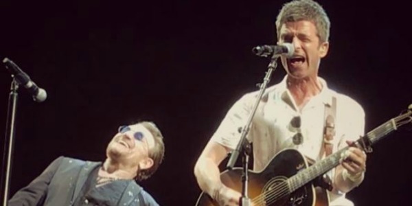 Watch: U2 and Noel Gallagher perform Oasis' 'Don't Look Back in Anger' in London