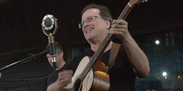 Watch: Violent Femmes make 'American Music' with BBQ grill in KEXP live set